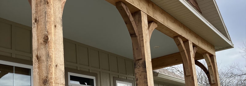 Image of Real Wood Timber Braces