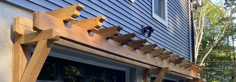 Image of Real Wood Timber Rafter Tails
