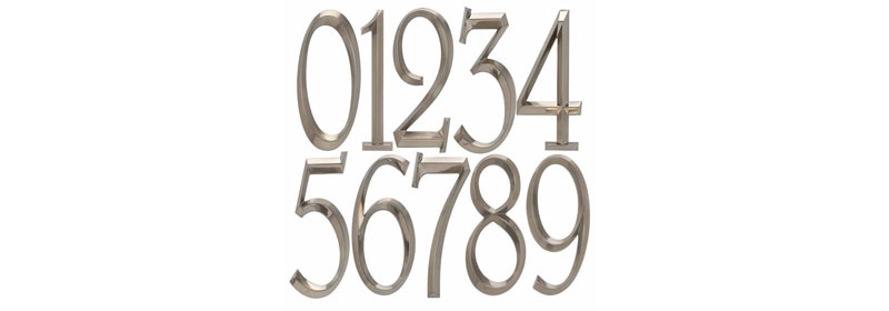 Image of Address Numbers