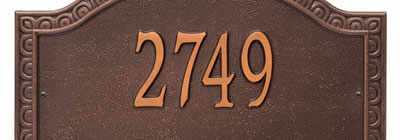 Address Plaques