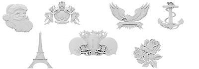Themed Appliques and Onlays