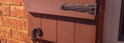 Hardware for Vinyl Shutters