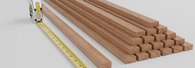 High-Quality Solid Hard Wood Wall Slats
