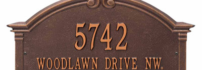 Lawn Plaques