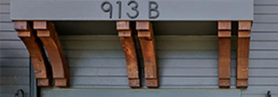 Real Wood Timber Braces