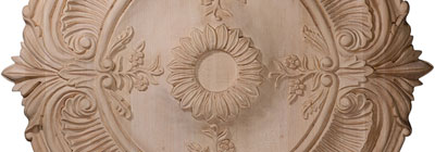 Wood Ceiling Medallions
